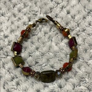 Elegant Multicolor Beaded Bracelet